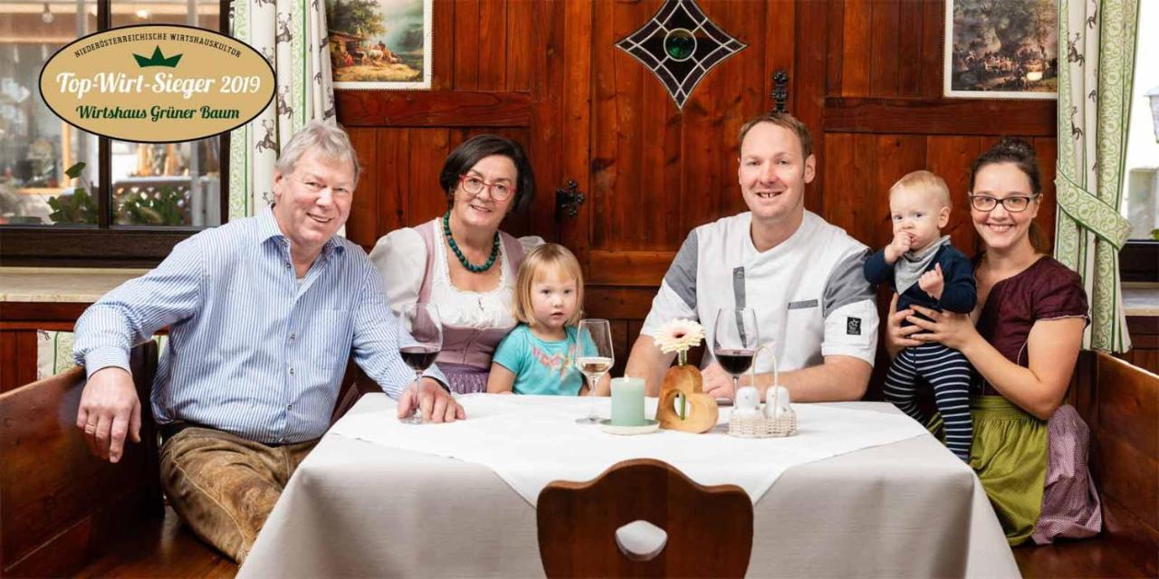 Gasthof Gruener Baum Kirchberg am Wechsel Esterno foto