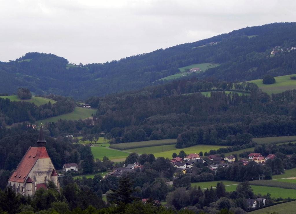 Gasthof Gruener Baum Kirchberg am Wechsel Esterno foto